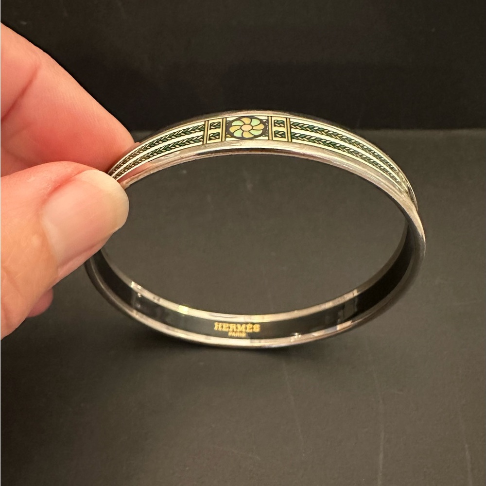 Hermès Enamel Bangle